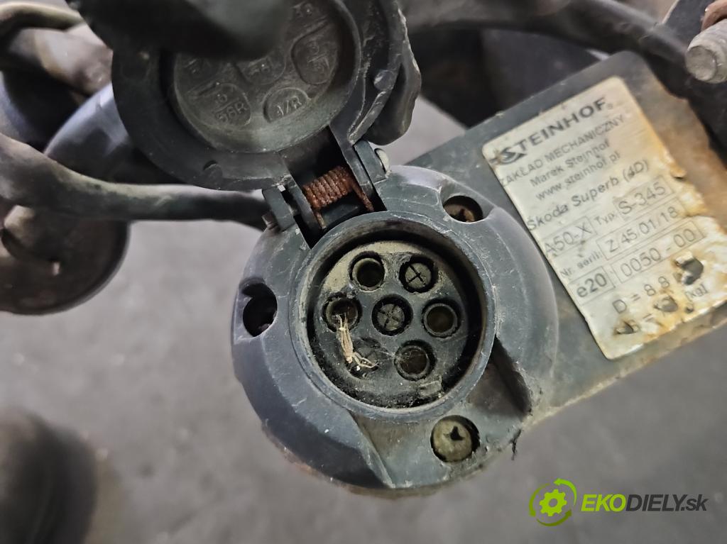 Skoda Superb I 2001-2008 1.9 tdi 131 hp automatic 96 kW 1896 cm3 4- oko tažné  (Tažné zařízení)