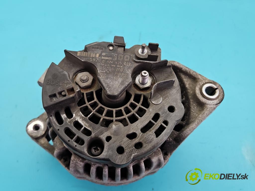 Opel Combo C 2001-2011 1.6 16V 97KM manual 71 kW 1598 cm3 5- Alternator 0124425022 (Alternátor)