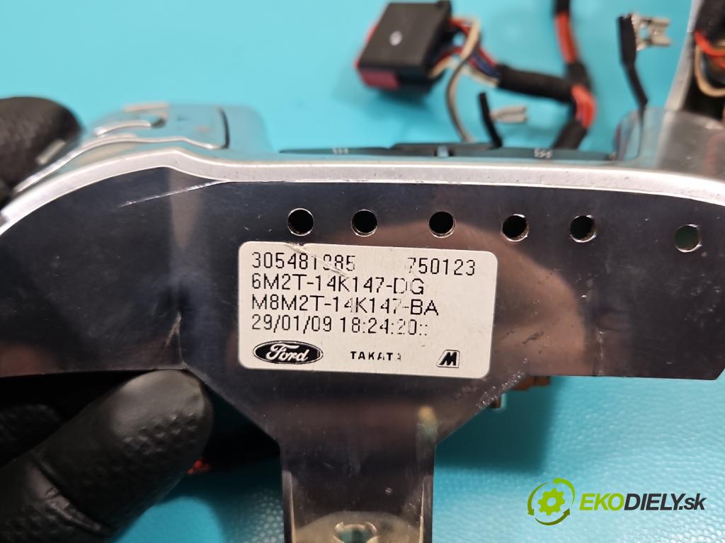 Ford Mondeo Mk4 2007-2014 2.0 tdci 140 HP manual 103 kW 1997 cm3 5- prepínač multifunkční: řízení: 6M2T-14K147-CH (Prepínacie páčky pod volantom)