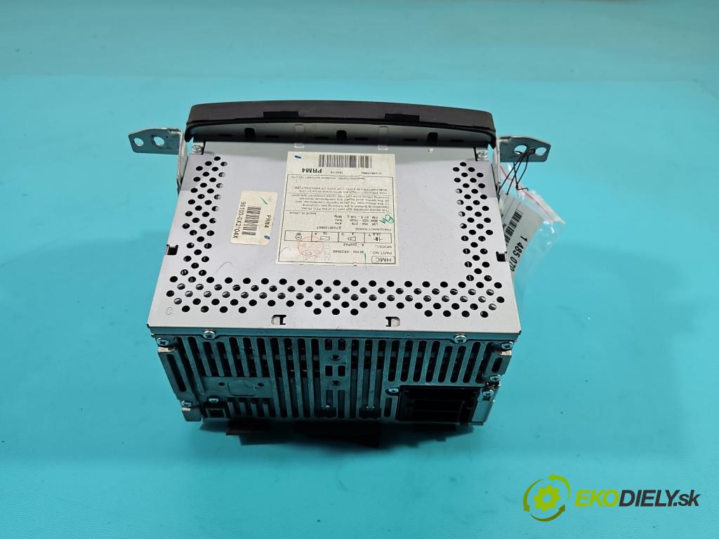 Hyundai I10 I 2008-2013 1.2 16V 78 HP manual 57,3 kW 1248 cm3 5- Radio originál 96100-0X2304X