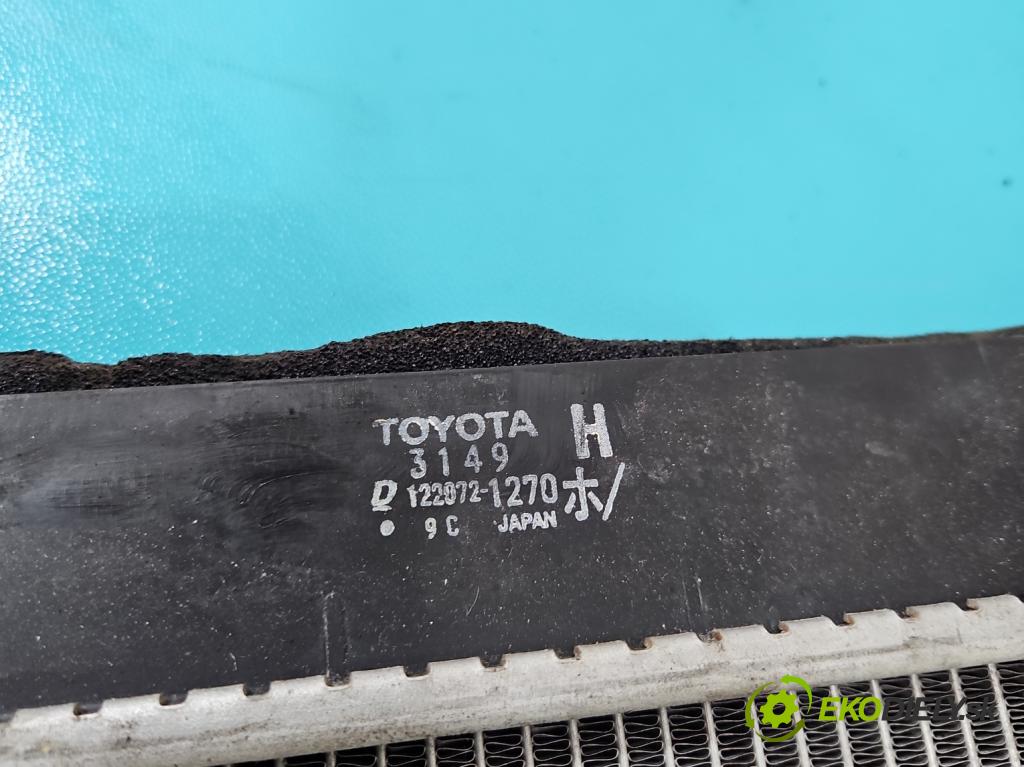 Lexus RX II 2003-2008 3.5 V6 automatic 203 kW 3456 cm3 5- chladič voda: 122072-1270 (Chladič vody)