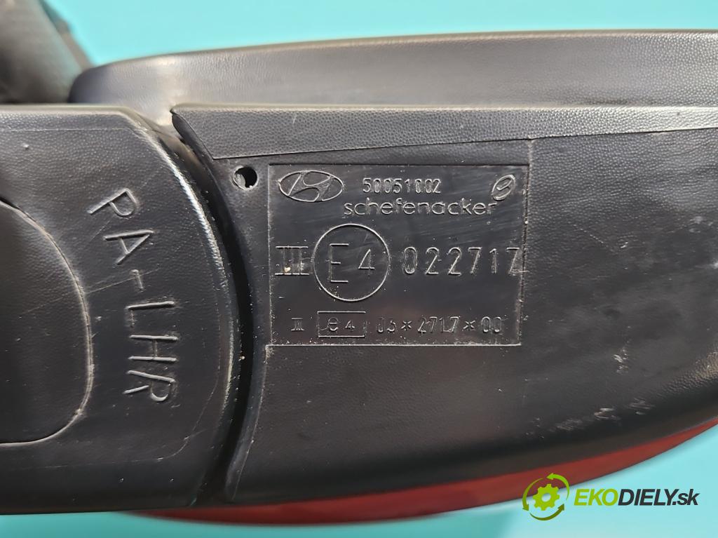 Hyundai I10 I 2008-2013 1.2 16V 78 hp manual 57,3 kW 1248 cm3 5- zpětné zrcátko pravé  (Klika dveří ostatní)