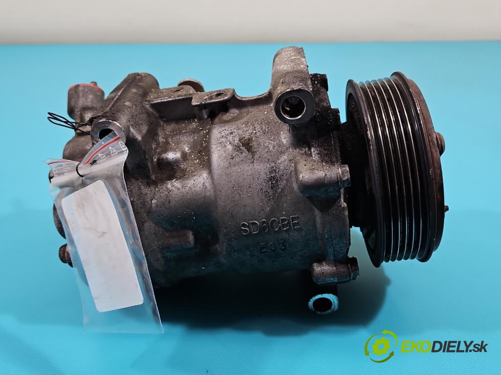 Peugeot 508 I 2010-2018 2.0 hdi 150 HP manual 110 kW 1997 cm3 4- Kompresor: klimatizácie 9677824580 (Kompresor klimatizácie)