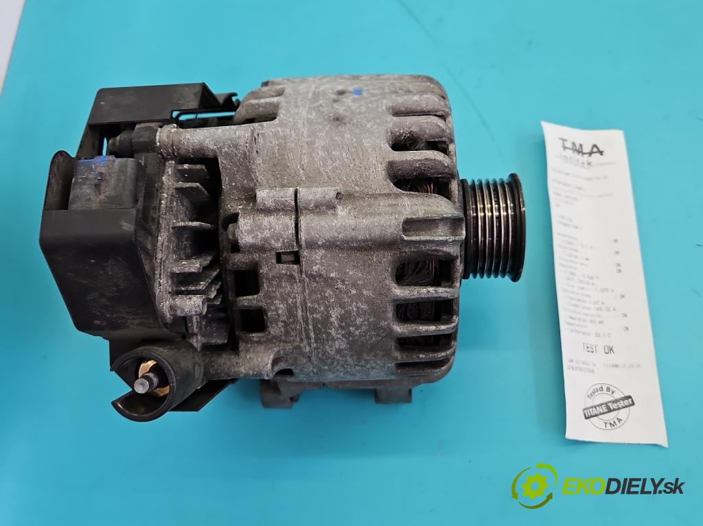 Peugeot 508 I 2010-2018 2.0 hdi 150 HP manual 110 kW 1997 cm3 4- Alternator 9807995580 (Alternátor)