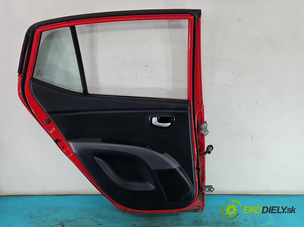Hyundai I10 I 2008-2013 1.2 16V 78 hp manual 57,3 kW 1248 cm3 5- dveře zadní levé  (Klika dveří ostatní)