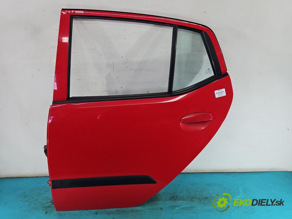 Hyundai I10 I 2008-2013 1.2 16V 78 hp manual 57,3 kW 1248 cm3 5- dveře zadní levé  (Klika dveří ostatní)