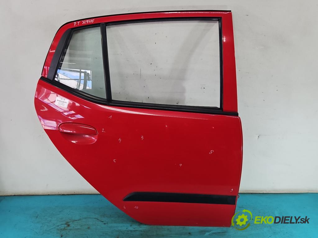 Hyundai I10 I 2008-2013 1.2 16V 78 hp manual 57,3 kW 1248 cm3 5- dveře zadní pravé  (Klika dveří ostatní)