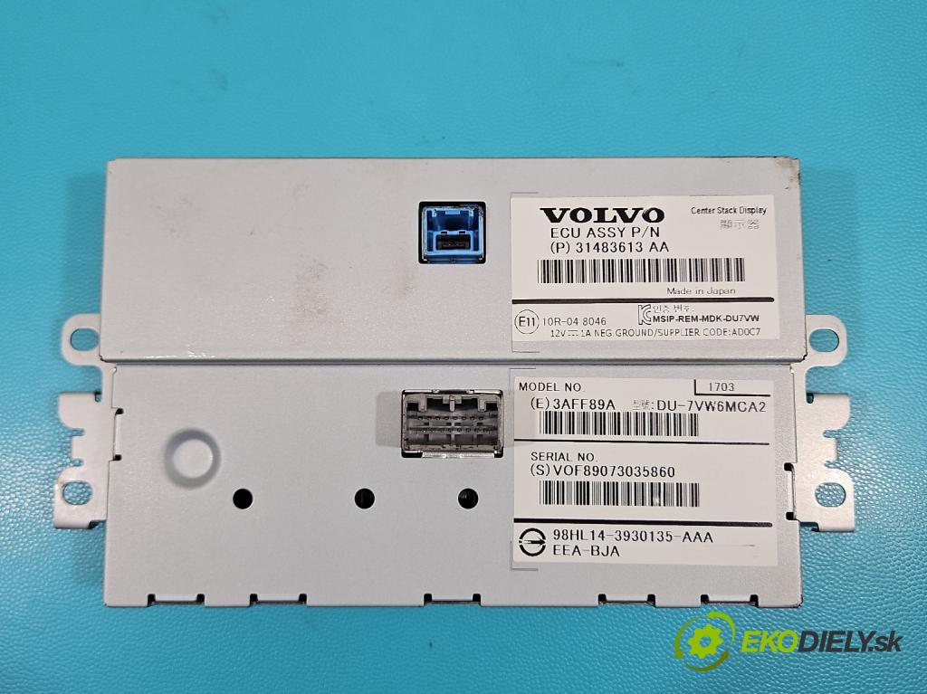 Volvo V40 II 2012-2019 2.0 D4 190 HP manual 140 kW 1969 cm3 5- Zobrazit: 31483613 (Prístrojová doska)