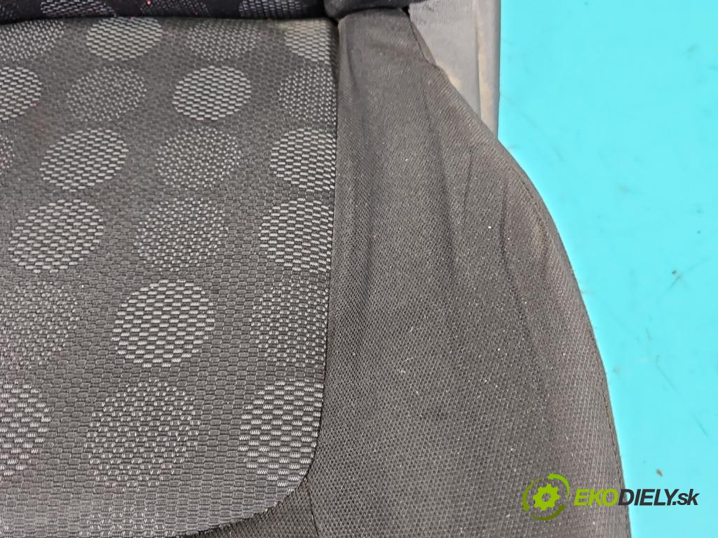 Hyundai I10 I 2008-2013 1.2 16V 78 HP manual 57,3 kW 1248 cm3 5- Sedačka ľavý (Sedadlo)