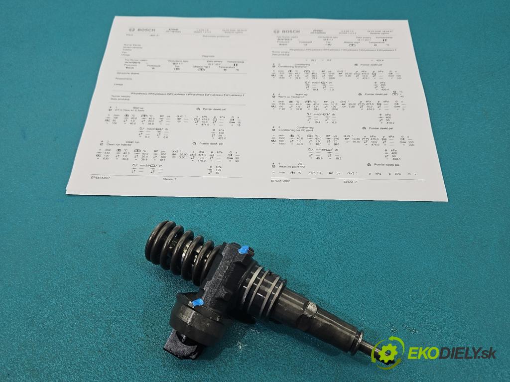Skoda Superb I 2001-2008 1.9 tdi 131 hp automatic 96 kW 1896 cm3 4- vstřikovací čerpadlo 0414720216 (Vstřikovač paliva)