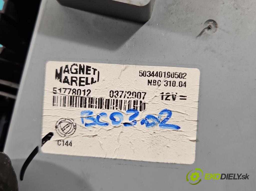 Fiat Linea 1.4 8V 77 HP manual 57 kW 1368 cm3 4- riadiaca jednotka motora IAW 5SF.MD