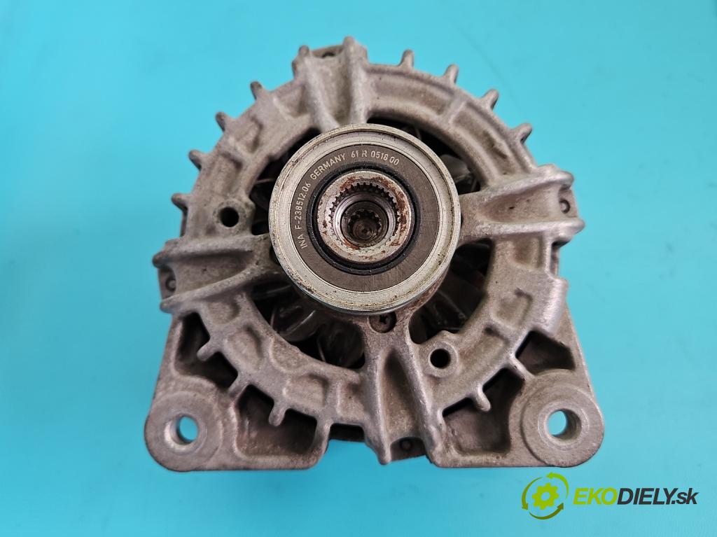 Nissan Qashqai II J11 2013-2021 1.2 T 116 HP manual 85 kW 1197 cm3 5- Alternator 231004BE0B (Alternátor)