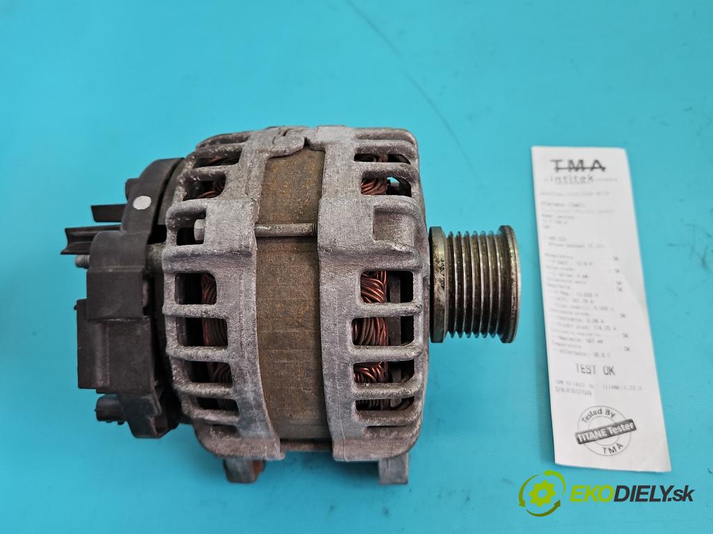 Nissan Qashqai II J11 2013-2021 1.2 T 116 HP manual 85 kW 1197 cm3 5- Alternator 231004BE0B (Alternátor)