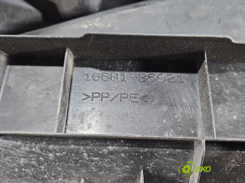 Toyota Rav4 IV 2013-2018 2.0 D4D 143 hp manual 105 kW 1995 cm3 5- kryt plastová 16681-36021