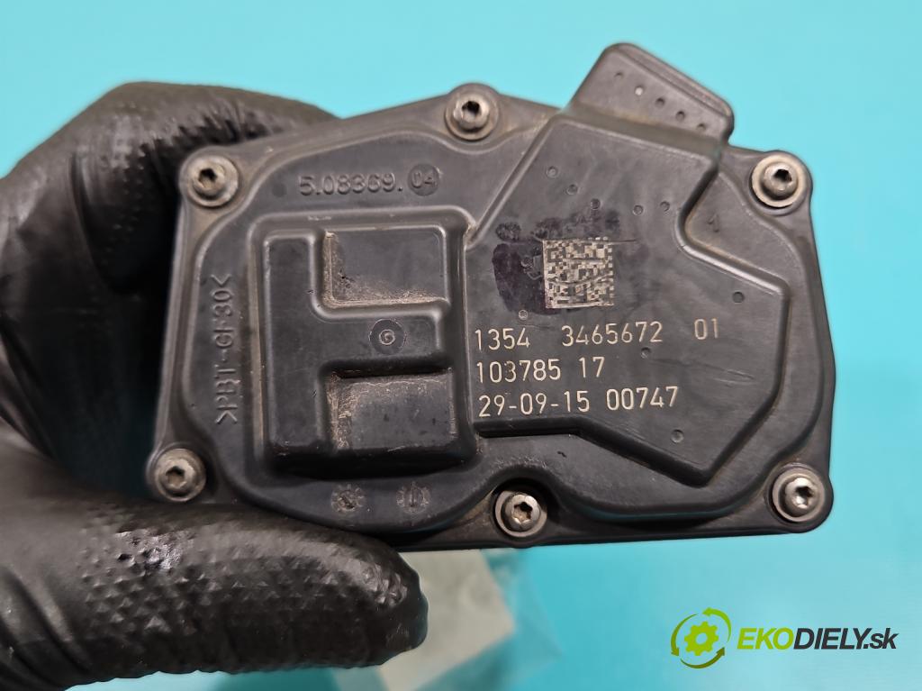 Toyota Rav4 IV 2013-2018 2.0 D4D 143 HP manual 105 kW 1995 cm3 5- klapka 3465672 (Škrtiaca klapka)