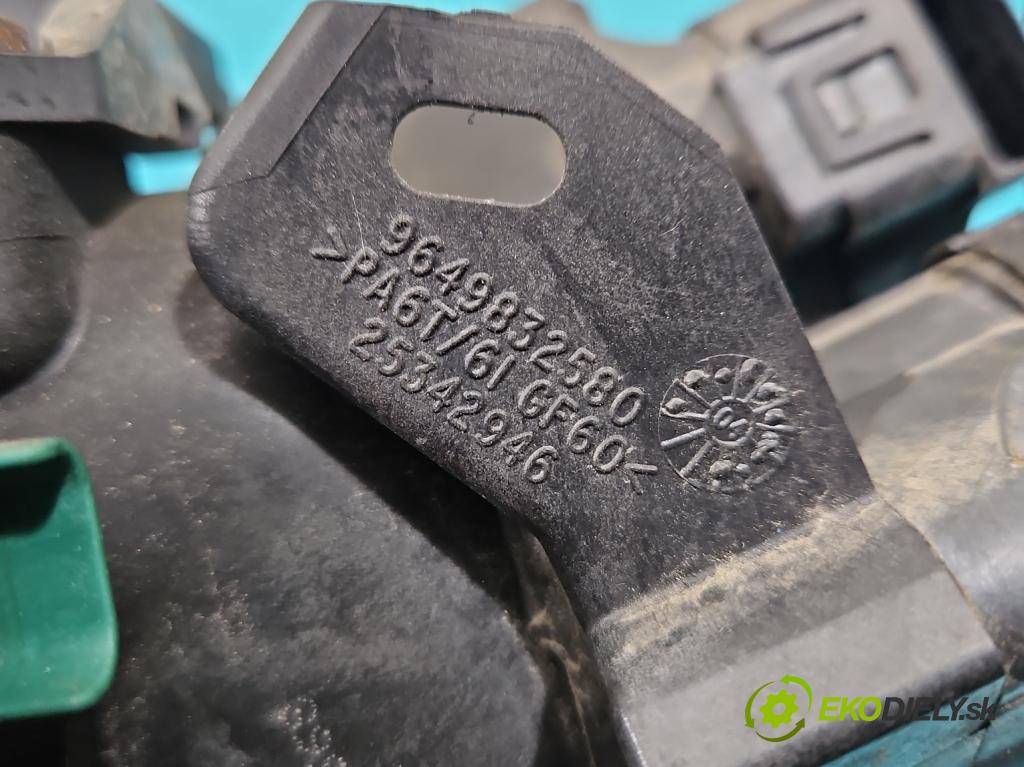 Citroen C4 I 2004-2011 1.6 HDI 109 HP manual 80 kW 1560 cm3 3- klapka 9649832580 (Škrtiaca klapka)