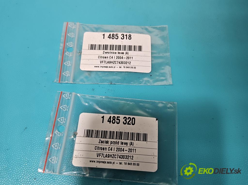 Citroen C4 I 2004-2011 1.6 HDI 109 hp manual 80 kW 1560 cm3 3- náboj levé  (Náboj kola)