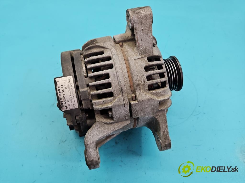 Skoda Fabia I 1999-2007 1.4 mpi 68 HP manual 50 kW 1397 cm3 5- Alternator 047903015QX (Alternátor)