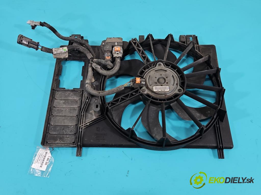 Citroen C5 II 2008-2017 2.0 hdi 163 HP automatic 120 kW 1997 cm3 5- Ventilátor chladiča 9687359380