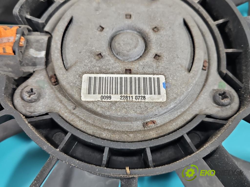 Citroen C5 II 2008-2017 2.0 hdi 163 HP automatic 120 kW 1997 cm3 5- Ventilátor chladiča 9687359380