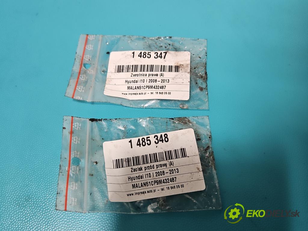 Hyundai I10 I 2008-2013 1.2 16V 78 hp manual 57,3 kW 1248 cm3 5- náboj pravé  (Náboj kola)