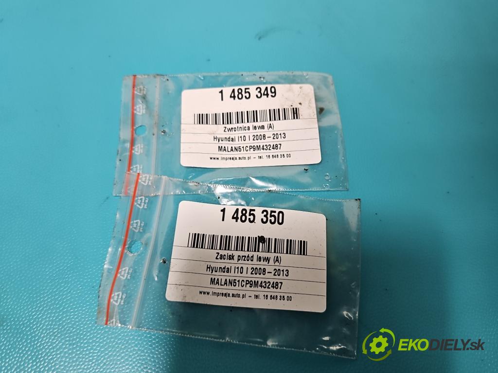 Hyundai I10 I 2008-2013 1.2 16V 78 hp manual 57,3 kW 1248 cm3 5- náboj levé  (Náboj kola)