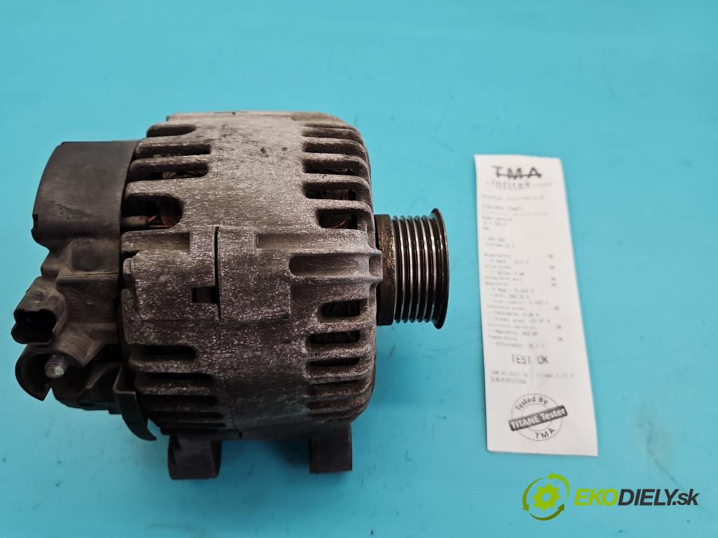 Citroen C3 I 2002-2009 1.4 HDI 68 HP manual 50 kW 1398 cm3 5- Alternator 9646476280 (Alternátor)