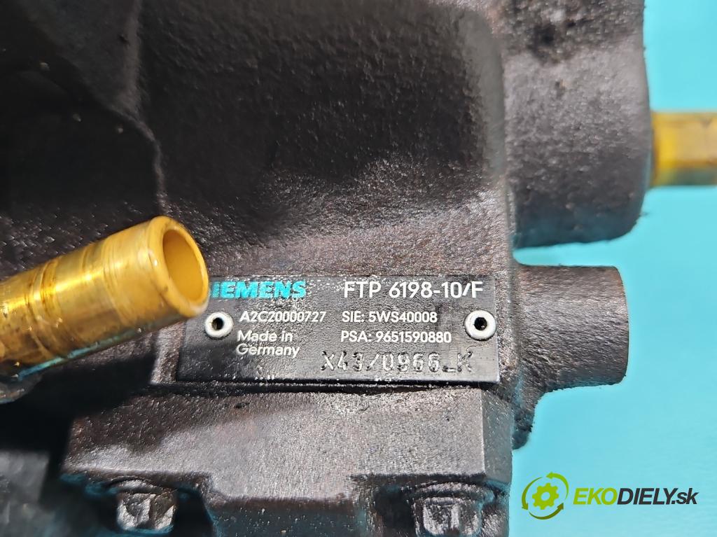 Citroen C3 I 2002-2009 1.4 HDI 68 HP manual 50 kW 1398 cm3 5- čerpadlo vstrekovacia 5WS40008 (Vstrekovacie čerpadlo)