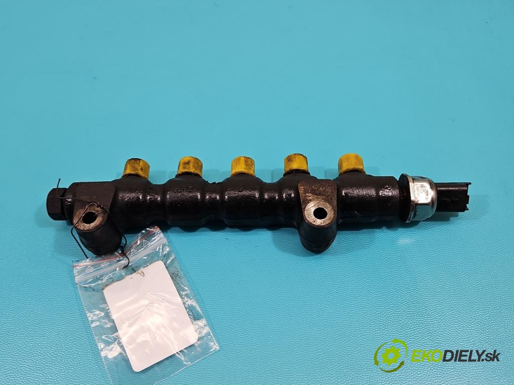 Citroen C3 I 2002-2009 1.4 HDI 68 HP manual 50 kW 1398 cm3 5- lišta vstrekovacia 9654592680 (Vstrekovacia lišta)