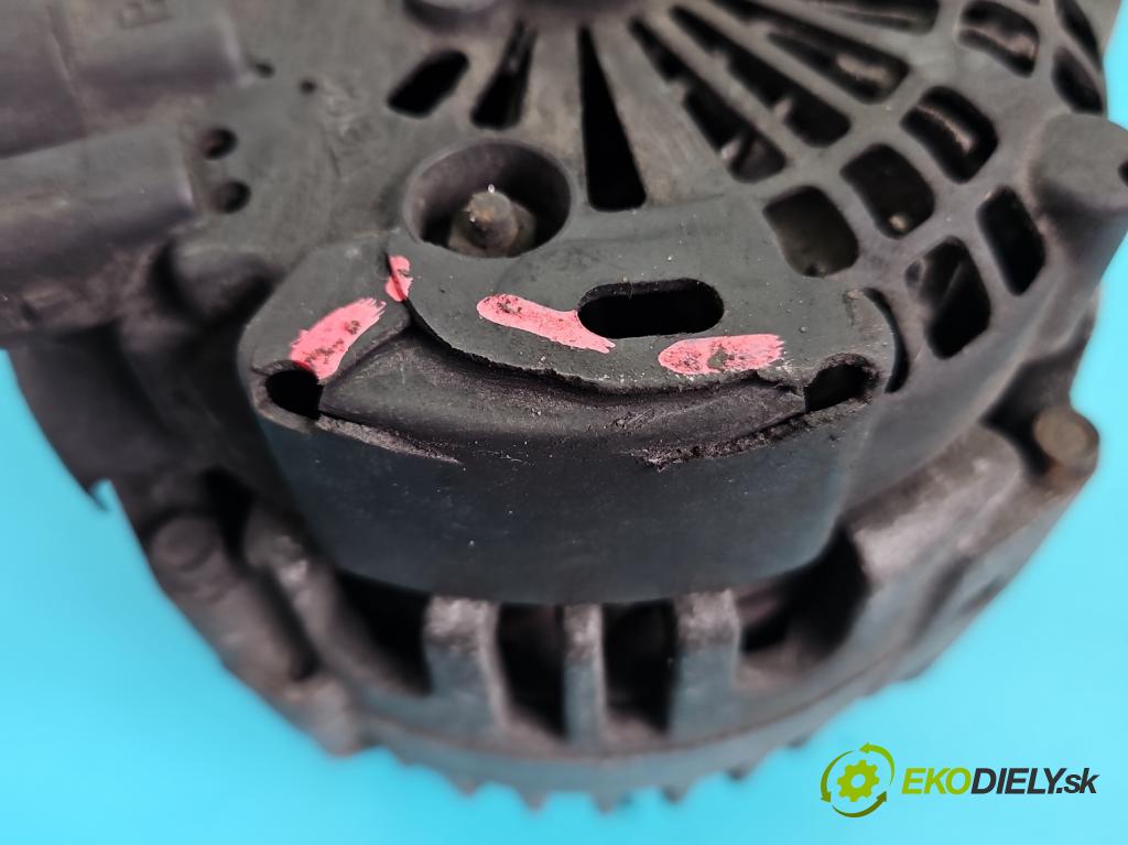 Citroen C3 I 2002-2009 1.4 HDI 68 HP manual 50 kW 1398 cm3 5- Alternator 9646321780 (Alternátor)