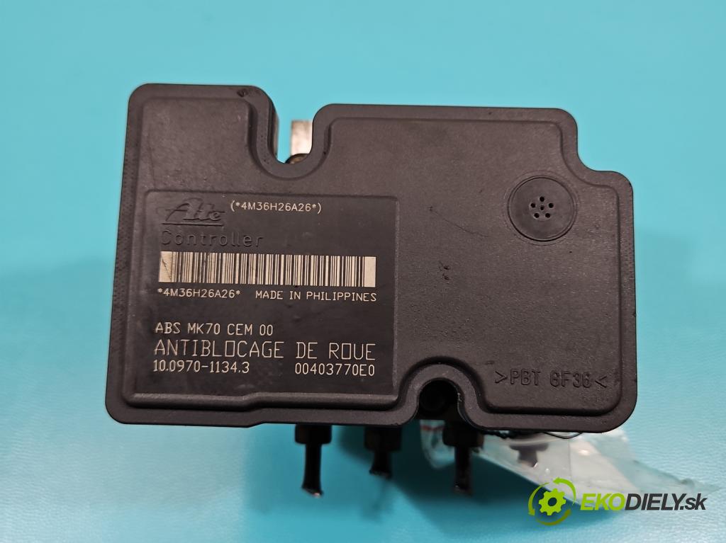 Citroen C3 I 2002-2009 1.4 HDI 68 HP manual 50 kW 1398 cm3 5- čerpadlo abs 9662150380 (Pumpa ABS)