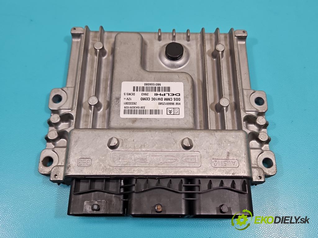 Citroen C5 II 2008-2017 2.0 hdi 163 HP automatic 120 kW 1997 cm3 5- riadiaca jednotka motora 9801556080