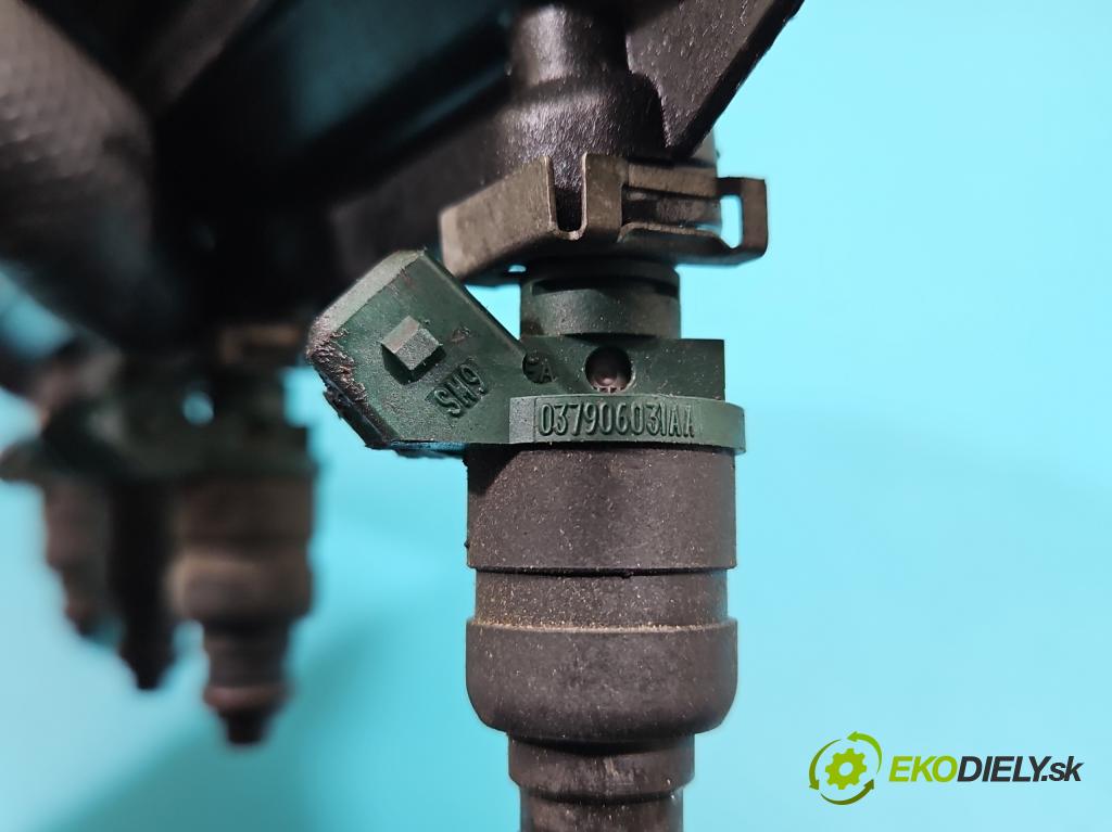 Vw Golf IV 1997-2003 1.6 SR 101 HP manual 74 kW 1595 cm3 5- vstrek 037906031AA (Vstrekovač paliva)