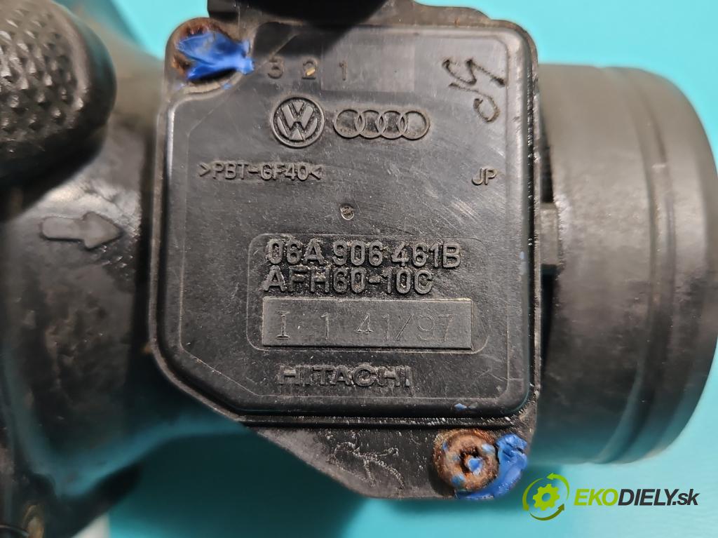 Vw Golf IV 1997-2003 1.6 SR 101 HP manual 74 kW 1595 cm3 5- průtokoměr: 06A906461B (Váha vzduchu)