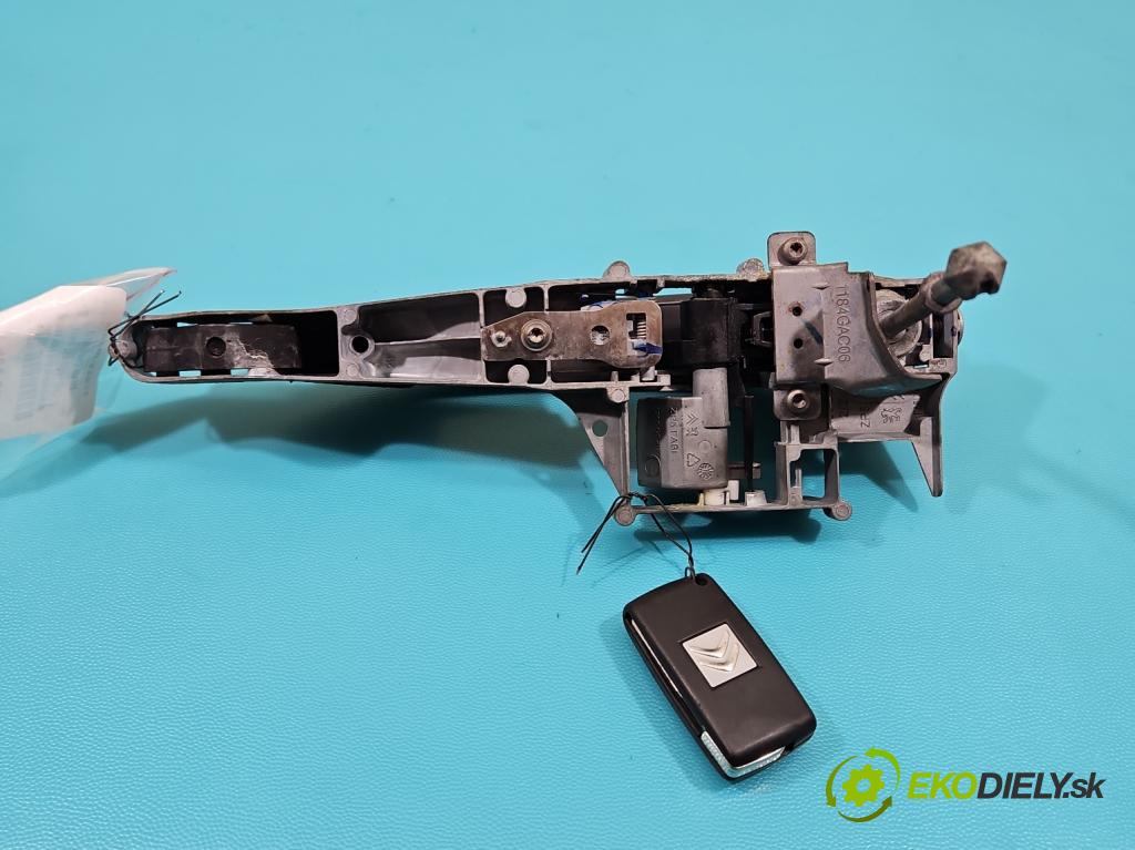 Citroen C5 II 2008-2017 2.0 hdi 163 HP automatic 120 kW 1997 cm3 5- rukoväť predné ľavé mimo: 9680342780 (Kľučka dverí vonkajšia predná ľavá)