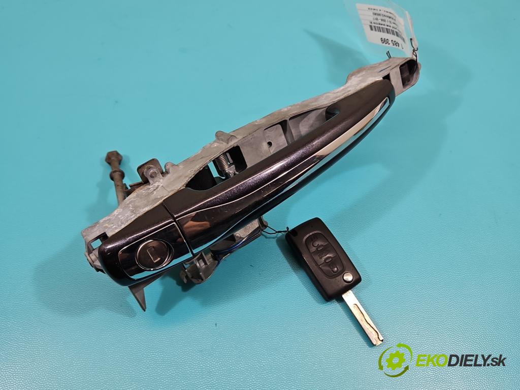 Citroen C5 II 2008-2017 2.0 hdi 163 HP automatic 120 kW 1997 cm3 5- rukoväť predné ľavé mimo: 9680342780 (Kľučka dverí vonkajšia predná ľavá)
