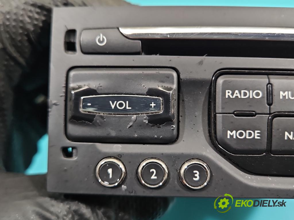 Citroen C5 II 2008-2017 2.0 hdi 163 HP automatic 120 kW 1997 cm3 5- Radio originál 98034633ZD