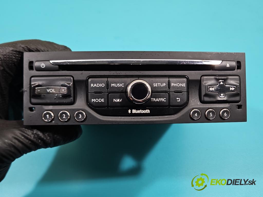 Citroen C5 II 2008-2017 2.0 hdi 163 HP automatic 120 kW 1997 cm3 5- Radio originál 98034633ZD