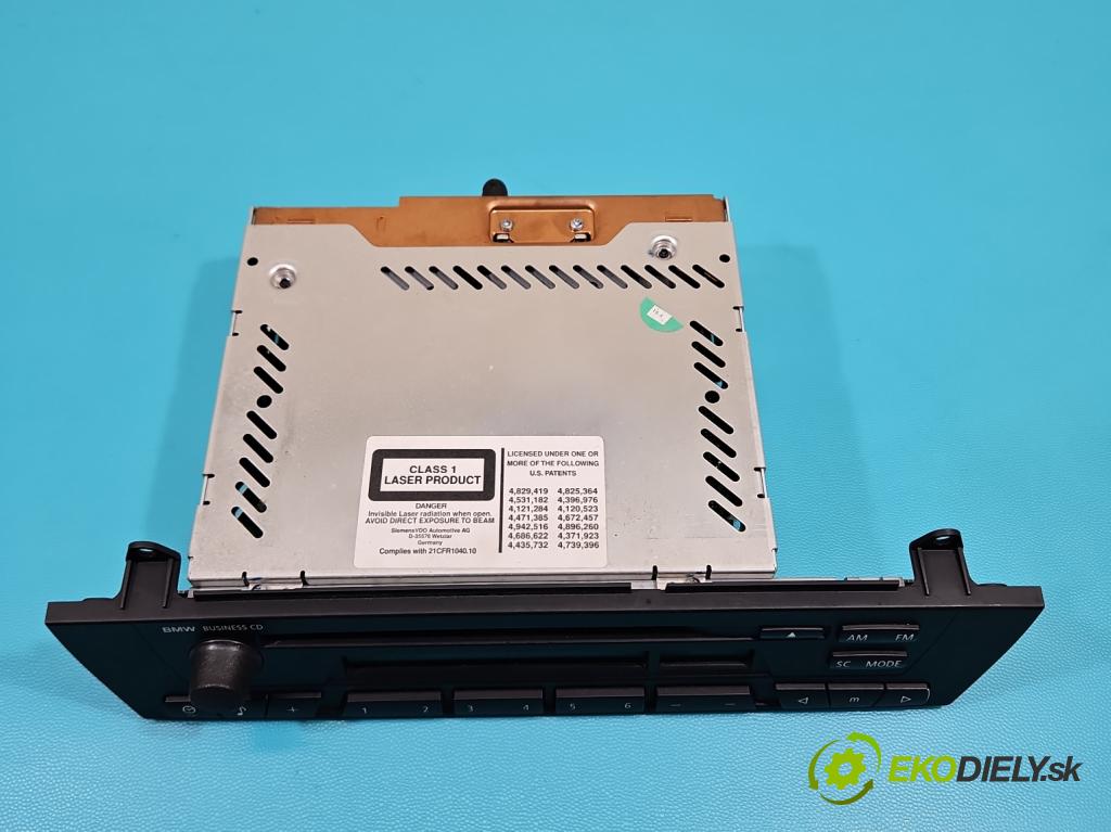 Bmw X3 E83 2003-2010 3.0d 218 HP automatic 160 kW 2993 cm3 5- Radio originál 9173686