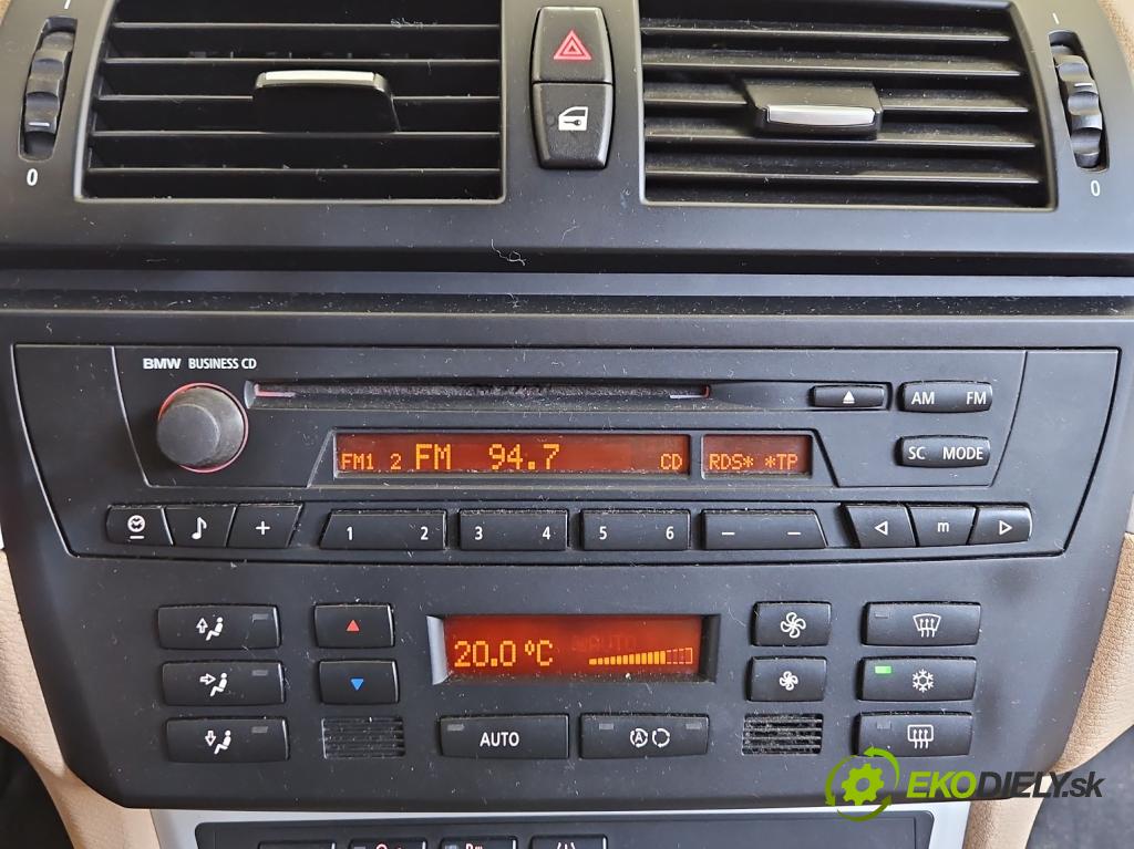 Bmw X3 E83 2003-2010 3.0d 218 HP automatic 160 kW 2993 cm3 5- Radio originál 9173686