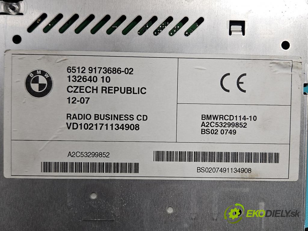 Bmw X3 E83 2003-2010 3.0d 218 HP automatic 160 kW 2993 cm3 5- Radio originál 9173686