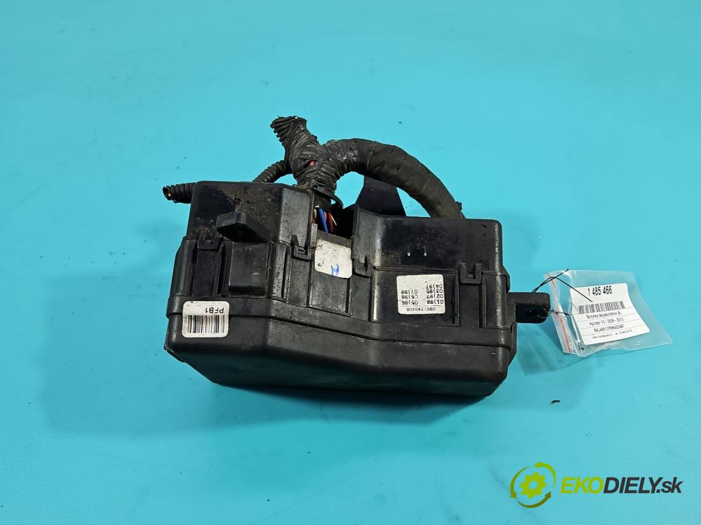 Hyundai I10 I 2008-2013 1.2 16V 78 hp manual 57,3 kW 1248 cm3 5- skříňka pojistková 91210-0X000 (Pojistková skříňka)