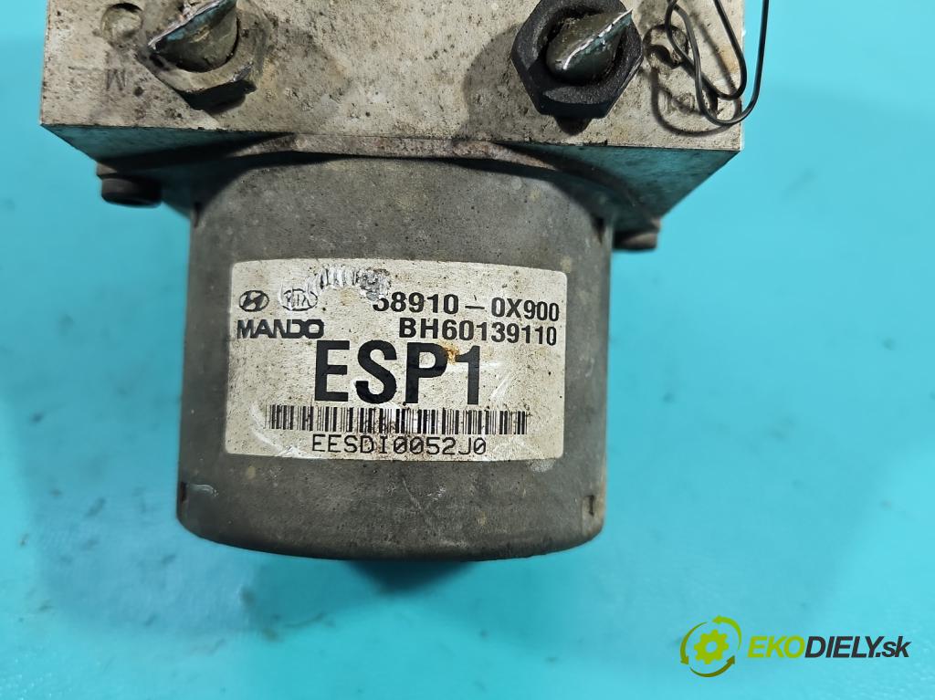 Hyundai I10 I 2008-2013 1.2 16V 78 HP manual 57,3 kW 1248 cm3 5- čerpadlo abs 58910-0X900 (Pumpa ABS)