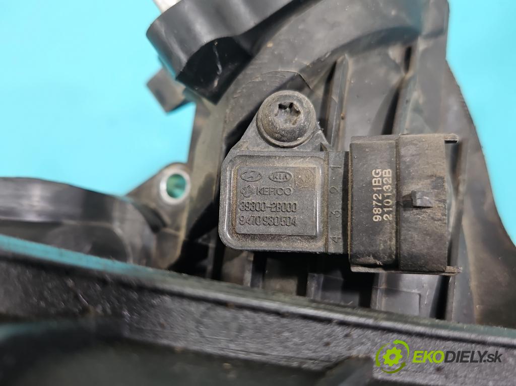 Hyundai I10 I 2008-2013 1.2 16V 78 hp manual 57.3 kW 1248 cm3 5- potrubí sací  (Sací potrubí)