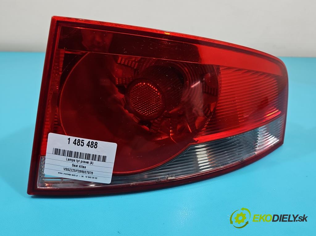 Seat Altea 1.6 SR XL 102 hp manual 75 kW 1595 cm3 5- světlo zadní pravé 5P8945096A (Klika dveří ostatní)