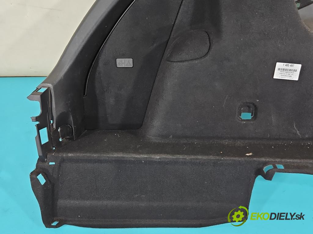 Honda Civic VIII 2006-2011 2.1 i-CTDi N22A2 141 hp manual 104 kW 2131 cm3 5- Tapacír: kufra: levé 84651-SMG-E010-21