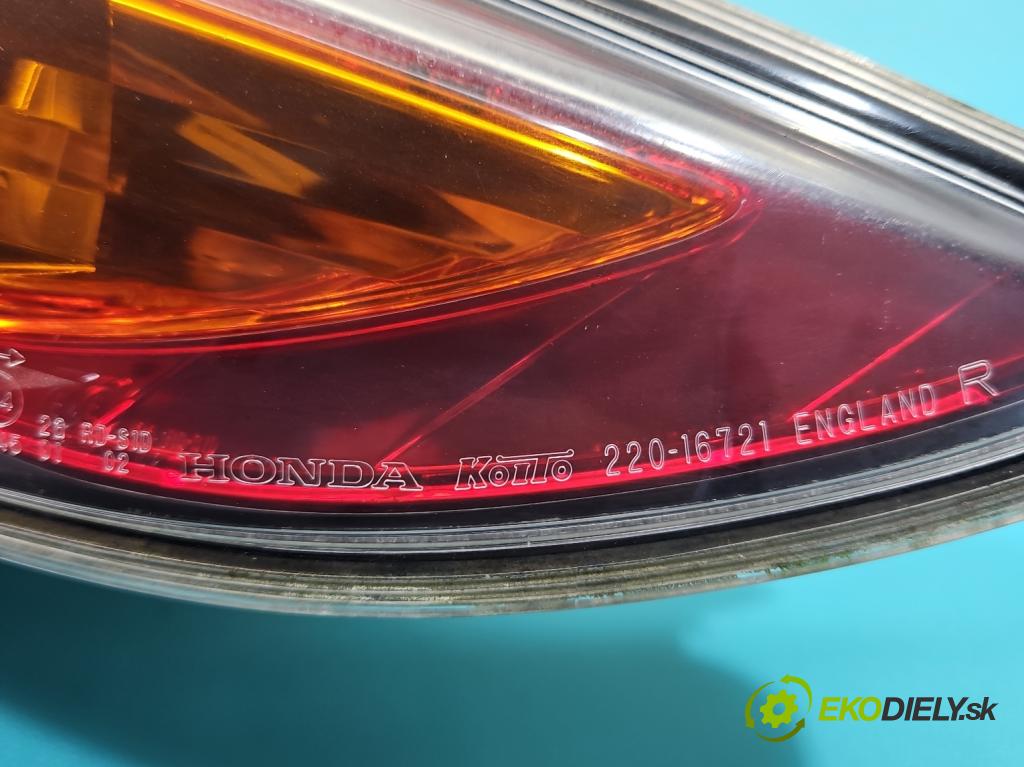 Honda Civic VIII 2006-2011 2.1 i-CTDi N22A2 141 HP manual 104 kW 2131 cm3 5- svetlo / reflektor zadné pravé 220-16721 (Kľučka dverí ostatné)