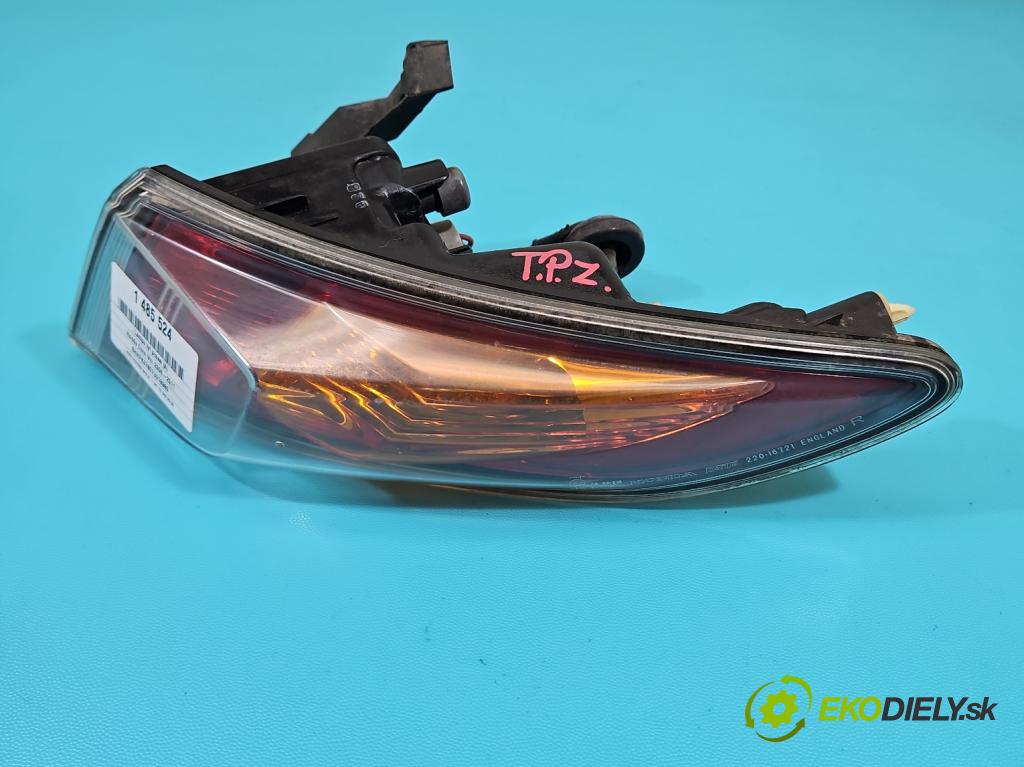 Honda Civic VIII 2006-2011 2.1 i-CTDi N22A2 141 HP manual 104 kW 2131 cm3 5- svetlo / reflektor zadné pravé 220-16721 (Kľučka dverí ostatné)