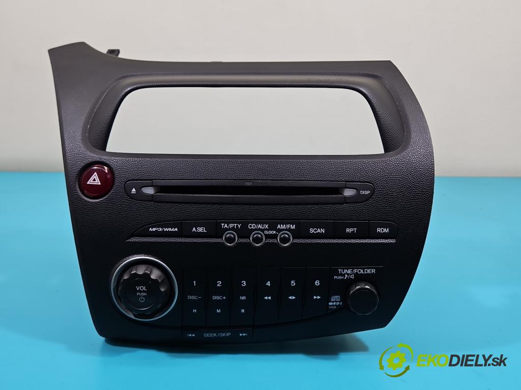 Honda Civic VIII 2006-2011 2.1 i-CTDi N22A2 141 HP manual 104 kW 2131 cm3 5- Radio originál 39100-SMG-G016-M1