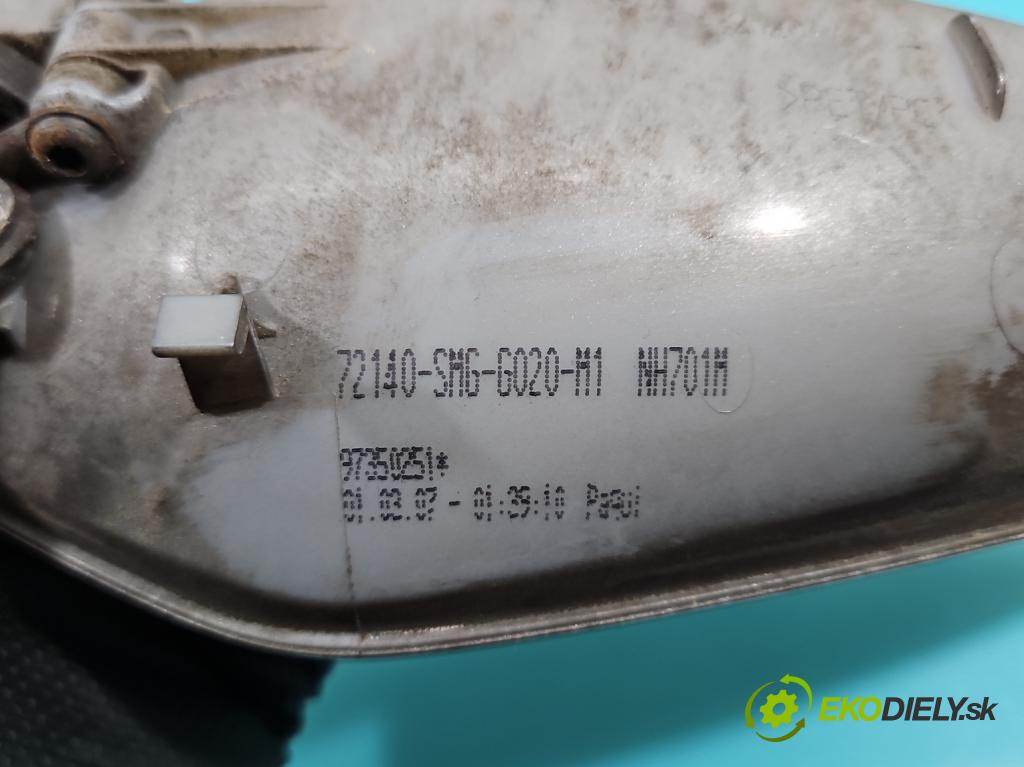 Honda Civic VIII 2006-2011 2.1 i-CTDi N22A2 141 hp manual 104 kW 2131 cm3 5- klika přední pravé 72140-SMG-G020-M (Klika dveří ostatní)